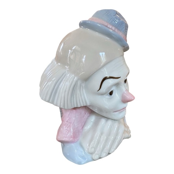 Vtg. Meico Paul Sebastian Porcelain Clown Pierrot Sad “Feelings” Figurine Bust - Picture 2 of 10